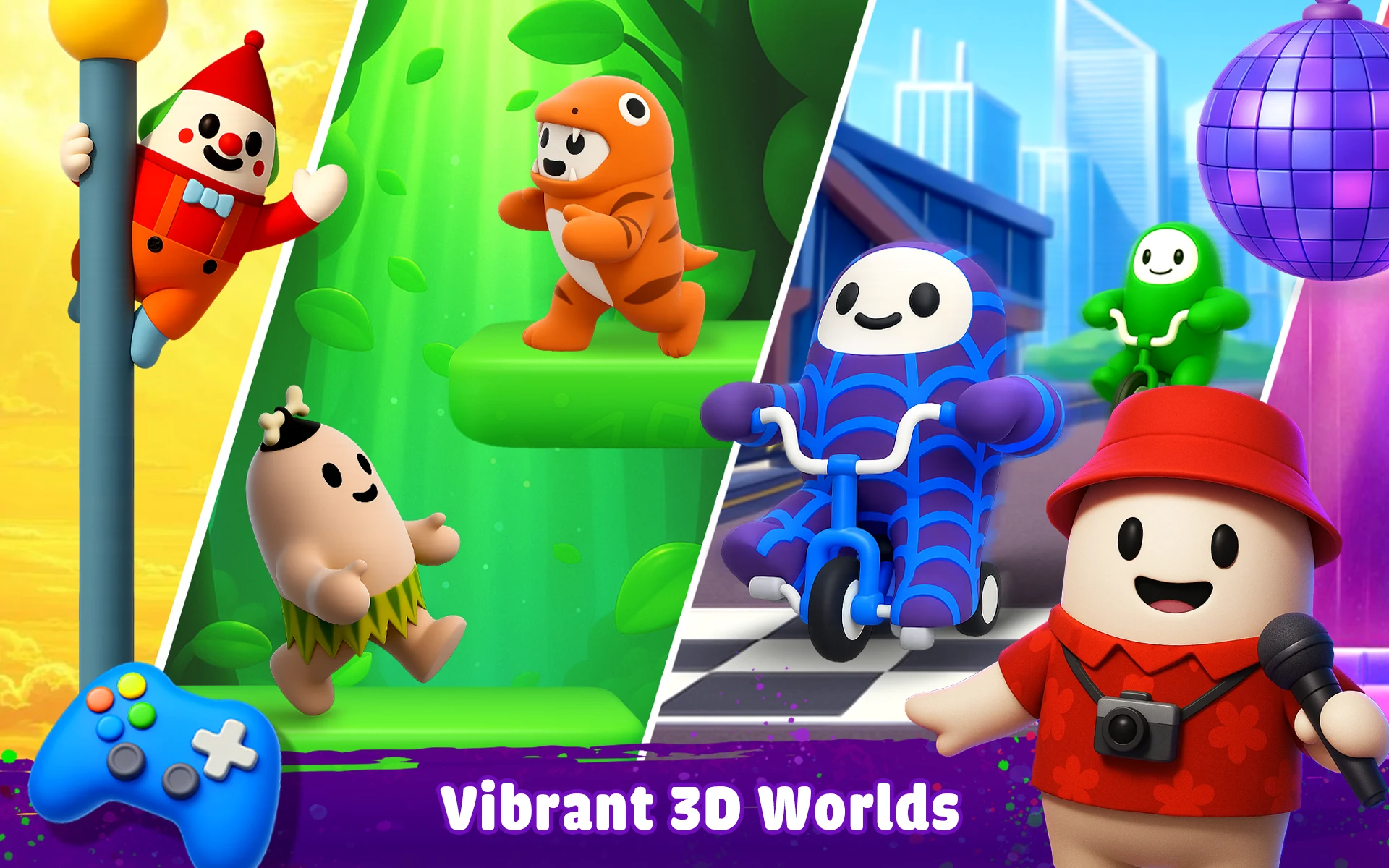 Party Game Hub 3D: 1234 Player screenshot